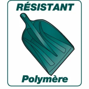 Pelle Vmax LEBORGNE Polymère (1kg) Manche Bois Certifié PEFC 100% (130cm) Avec Poignée Plastique – 034002 10